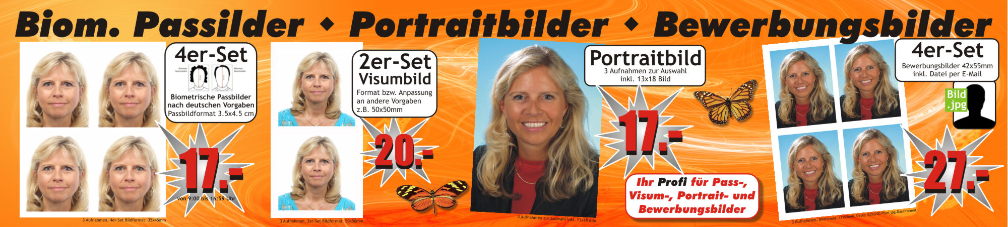 Pass- & Bewerbungsbilder – Foto Lotto Schindler